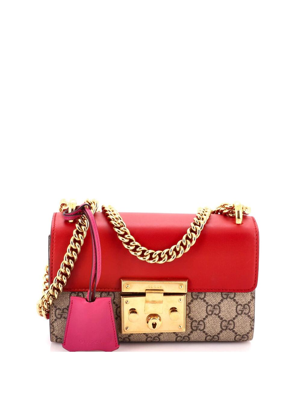 Gucci Padlock Shoulder Bag Gg Coated #349395G63B